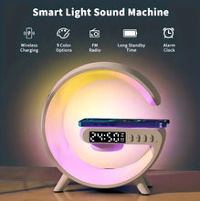 Load image into Gallery viewer, Wireless G Speaker Charger with Desk Lamp