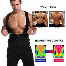 Load image into Gallery viewer, Men’s Slimming Sauna Shaper Vest