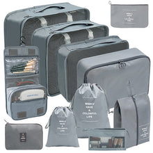Load image into Gallery viewer, 11 Pcs Suitcases Packing Cubes Travel Luggage Organizer Bag