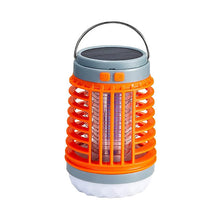 Load image into Gallery viewer, Rechargeable Solar Power Bug Zapper Mosquito Fly Killer LED Light