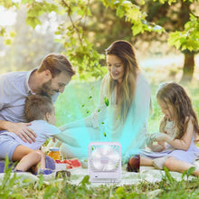 Load image into Gallery viewer, Mini Desk Fan Foldable Portable USB Rechargeable Desktop Fans