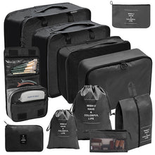 Load image into Gallery viewer, 11 Pcs Suitcases Packing Cubes Travel Luggage Organizer Bag