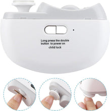 Load image into Gallery viewer, 2 in 1 Electric Automatic Nail Clipper Nail Clipper with Light