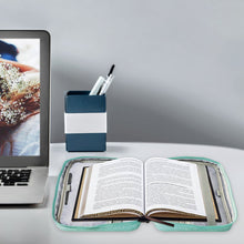 Load image into Gallery viewer, Bible Cover Bible Bag Case Carrying Tote Bag with Book Stand Handle