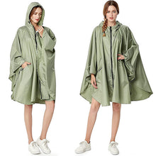 Load image into Gallery viewer, Women Waterproof Rain Poncho Lightweight Raincoats Rain Jacket with Hood