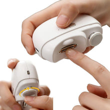 Load image into Gallery viewer, 2 in 1 Electric Automatic Nail Clipper Nail Clipper with Light