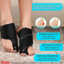 Load image into Gallery viewer, Foot Ice Pack Wrap Gout Big Toe Cold Pack Bunion Pain Relief