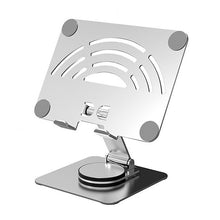 Load image into Gallery viewer, 360 Aluminum Alloy Rotating Base Adjustable Tablet Holder Tablet Stand