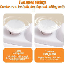 Load image into Gallery viewer, 2 in 1 Electric Automatic Nail Clipper Nail Clipper with Light