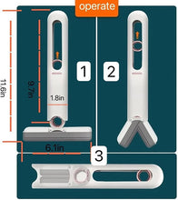 Load image into Gallery viewer, Portable Mini Mop Self-Squeeze Lazy Hand Wash Free Absorbent Mop with Sponge