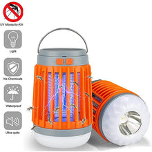 Load image into Gallery viewer, Rechargeable Solar Power Bug Zapper Mosquito Fly Killer LED Light