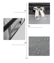 Load image into Gallery viewer, 3Pcs Large Underbed Clothes Storage Bags Zipped Organizer Wardrobe Boxes