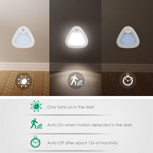 Load image into Gallery viewer, 1/3 Pcs Motion Sensor LED Light Night Light for Bedroom Stairs Closet Hallway