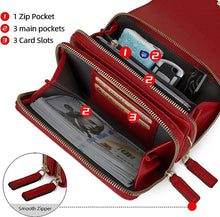 Load image into Gallery viewer, Women PU Leather Shoulder Bag Adjustable Strap Casual Crossbody Bag