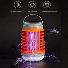 Load image into Gallery viewer, Rechargeable Solar Power Bug Zapper Mosquito Fly Killer LED Light