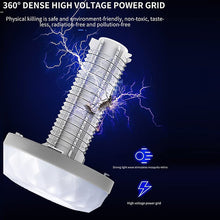 Load image into Gallery viewer, Rechargeable Solar Power Bug Zapper Mosquito Fly Killer LED Light
