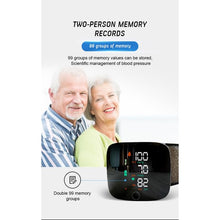 Load image into Gallery viewer, Digital Wrist Blood Pressure Monitor
