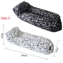 Load image into Gallery viewer, Inflatable Graffiti Printed Lazy Sofa