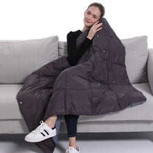Load image into Gallery viewer, 2-in-1 USB Fast Heating Gilet & Blanket