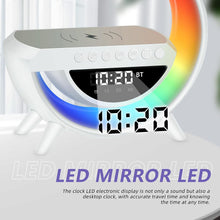 Load image into Gallery viewer, Wireless G Speaker Charger with Desk Lamp
