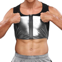 Load image into Gallery viewer, Men’s Slimming Sauna Shaper Vest