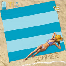 Load image into Gallery viewer, Beach Blanket Sandproof Waterproof Oversized Lightweight Durable Beach Mat