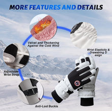 Load image into Gallery viewer, Winter Thermal Touchscreen Windproof Ski Gloves