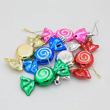 Load image into Gallery viewer, 6pcs/box Christmas Candy Pendant Xmas Tree Hanging Ornaments