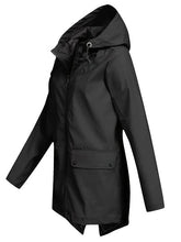 Load image into Gallery viewer, Women's Lightweight Breathable Rain Parka Windbreaker