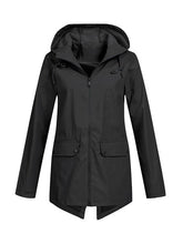 Load image into Gallery viewer, Women's Lightweight Breathable Rain Parka Windbreaker