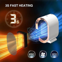 Load image into Gallery viewer, 1200W Energy Efficient Space Heaters For Indoor Use