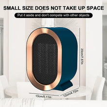 Load image into Gallery viewer, 1200W Energy Efficient Space Heaters For Indoor Use