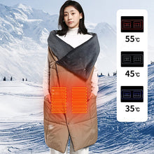 Load image into Gallery viewer, 2-in-1 USB Fast Heating Gilet & Blanket