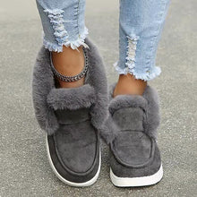 Load image into Gallery viewer, Women Fleece Warm Comfortable Ankle Boots