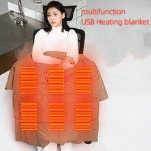 Load image into Gallery viewer, 2-in-1 USB Fast Heating Gilet & Blanket