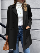 Load image into Gallery viewer, Women Mid Length Double Breasted Cardigan