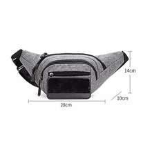 Load image into Gallery viewer, Bum Waist Bag Travel Holiday Money Belt Pouch