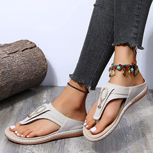 Load image into Gallery viewer, Women Platform Rhinestone Sandals