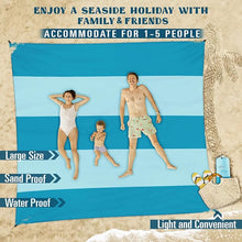 Load image into Gallery viewer, Beach Blanket Sandproof Waterproof Oversized Lightweight Durable Beach Mat