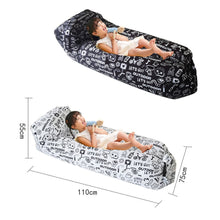 Load image into Gallery viewer, Inflatable Graffiti Printed Lazy Sofa