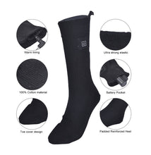 Load image into Gallery viewer, Electric Heated Warm Thermal Socks