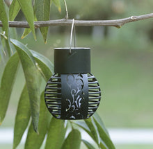 Load image into Gallery viewer, Solar Simulated Flame Lantern