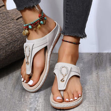 Load image into Gallery viewer, Women Platform Rhinestone Sandals