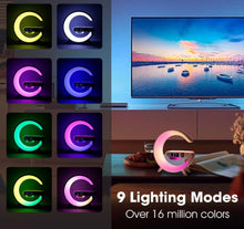 Load image into Gallery viewer, Wireless G Speaker Charger with Desk Lamp