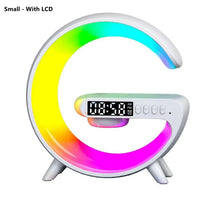 Load image into Gallery viewer, Wireless G Speaker Charger with Desk Lamp