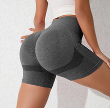 Load image into Gallery viewer, Women’s High Waist Seamless Tight Shorts