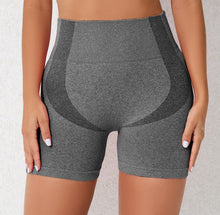 Load image into Gallery viewer, Women’s High Waist Seamless Tight Shorts
