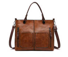 Load image into Gallery viewer, Women’s Vintage Tote Handbag