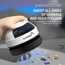 Load image into Gallery viewer, Protable Mini Desktop Vacuum Cleaner