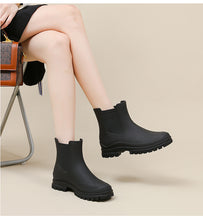 Load image into Gallery viewer, Women’s Chelsea Ankle Rain Boots